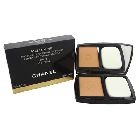 chanel mat lumiere powder 40 sable|Chanel Mat Lumiere Luminous Matte Powder Makeup SPF10, 40 .